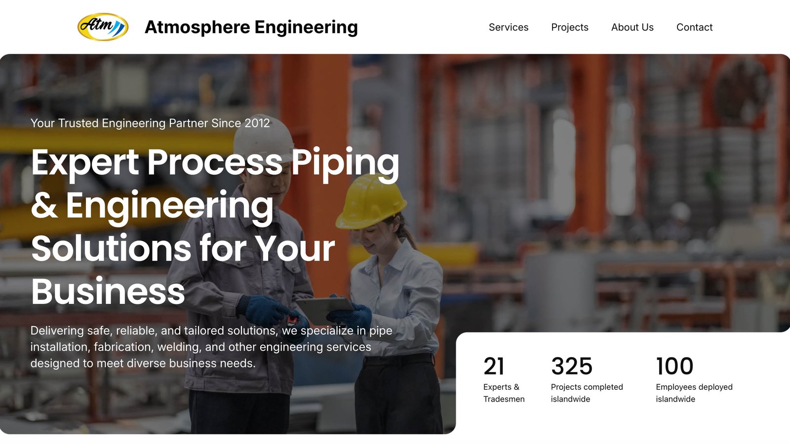 Atmosphere Engineering project preview